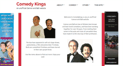 Desktop Screenshot of comedykings.co.uk